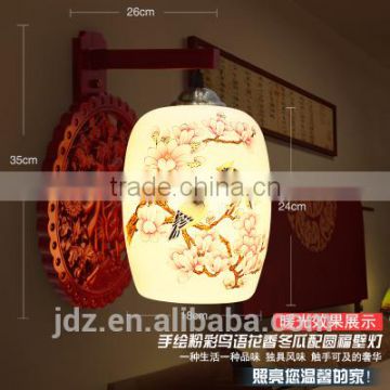 ceramic camphorwood interior decoration modern led wall lamp creative indoor living room wall lamps for project