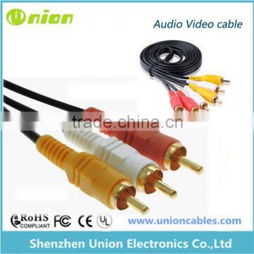 High Quality Newest 3 rca to 3 rca Cable