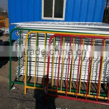 Mills steel Barrier 2.1m*1.1mm with rotatable foot and lock
