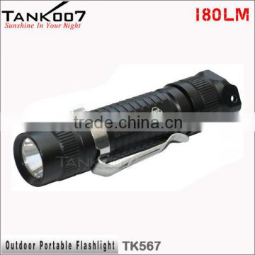 led head torch light led flat flashlight TANK007 TK567