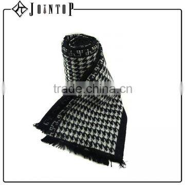 Custom Top Quality Designer Wool Standard Size of Scarf for Man