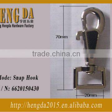 Factory direct sale metal bag snap hook