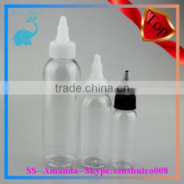 1oz 2oz 4oz pet bottle with twist cap