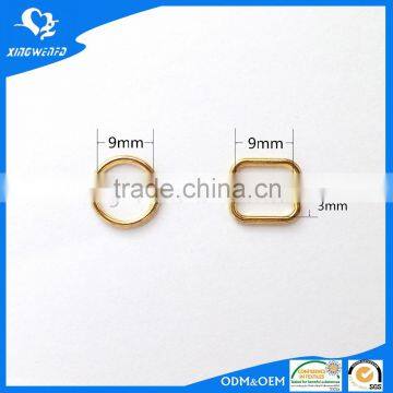 metal adjuster gold strap buckle bra hook wholesale