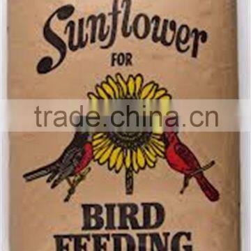 Wild bird seed bag 20lb bird feed woven bag 20kg 25kg