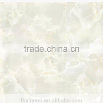low price Hornsey jade marble look Crackle glazed porcelain floor tile 600x600mm 8E1147PD NANHAI