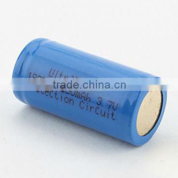 UltraFire 18350 3.7V Rechargeable Lithium Battery 900mAh Blue ultrafire 18350 battery