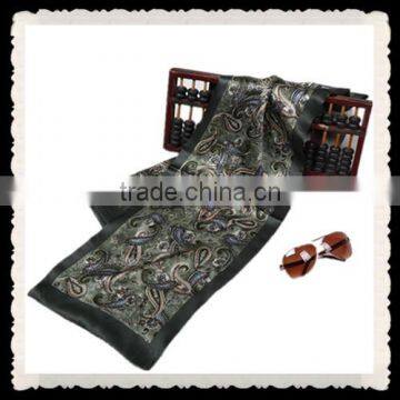 100% silk printed scarf