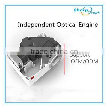UNIC Portable Mini Smart Beam HD LED 12V Projector UC18 With Battery photo-2