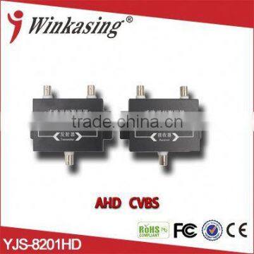 wholesale high Anit-jamming coaxial cable transfer 2ch video signal receiver 1 input to 2 output