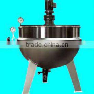 200L steam heated cooking pot