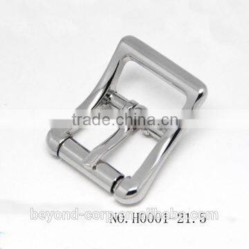 Good Quality Handbag Buckle With Roller Shiny Chrome Finish Roller Buckle Tri-flide Buckle With Roller photo-5