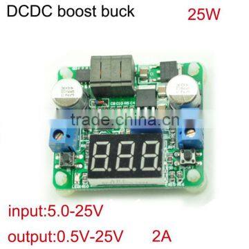 DC DC step up and down converter power supply module 5V 7.4V 12V 18V 22V 24V 25V 2A