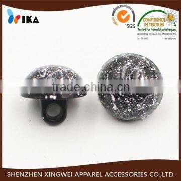 metal shank button zinc alloy shank button small size dome