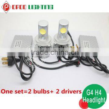 Brightest led motorcycle headlight,G4 30w 3200lumen led motorcycle headlight
