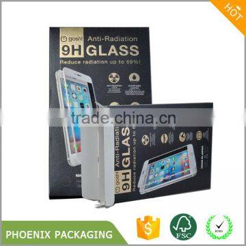 Tempered glass screen protector packaging box