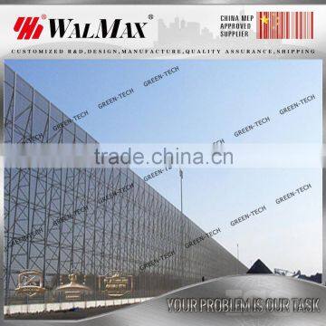 WF-AF001 Environment friendly galvanized steel wind fence for coal yard