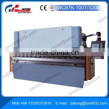 Sheet Metal Cutting and WC67K-100T/3200 Hydraulic Plate CNC Bending Machine