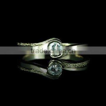 SUPER DESIGNER SOLITIRE DIAMOND EXCELLENT WEDDIGN GOLD RING