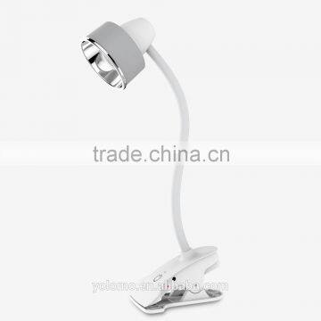 6W Rechargeable Lithium Battery Clip Led Desk Light photo-4