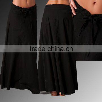 draw string long skirt