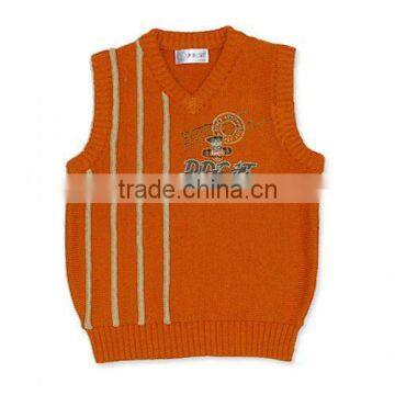 boy's cotton vest knitwear