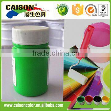 30kgs plastic barrel of Fluorescent Green pigment stained paste for paints