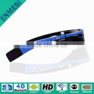 Hot Mobile Theater 1080p HD Wifi Bluetooth Android 98" VR Glasses Video