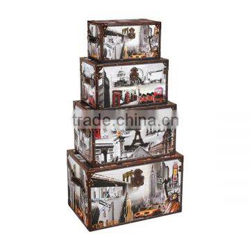 Decorative Wooden Storage trunk box