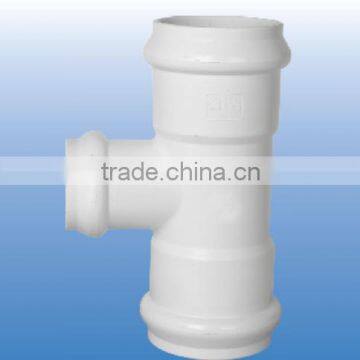 UPVC water pipe Fittings pvc Reducing Tee