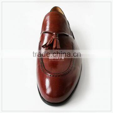 2016 modern leather business shoes men's business leather officer shoes