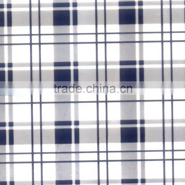 Checker/Tattersal pattern heat transfer film