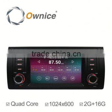 Newest quad core Android 4.4 up to android 5.1 Auto radio player for BMW E39 M5 with RDS 2G+16G 1024*600