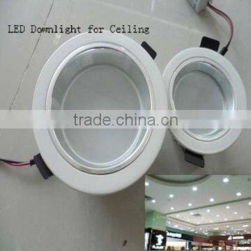 12w recessed round led ceiling lamp / light