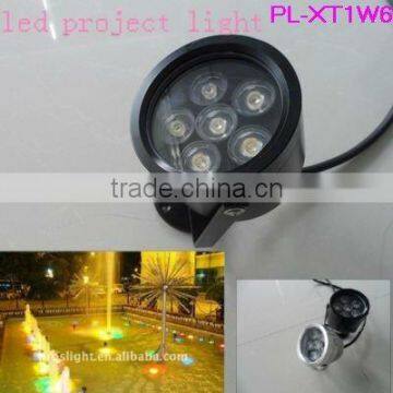 stainless steel 6w led projector night light