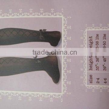 Microfibre Fancy Kids Tights With Bow photo-3