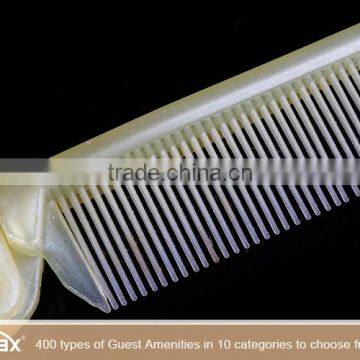 Plastic Comb Travel Hotel Disposable Foldable Plastic Comb Salon Plastic Tail Comb Salon Comb photo-3