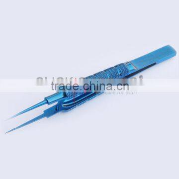 Micro Suture Tying Forceps with Round Handle, Micro Forceps, Titanium Instruments, Ophthalmic Instruments Manufacturer