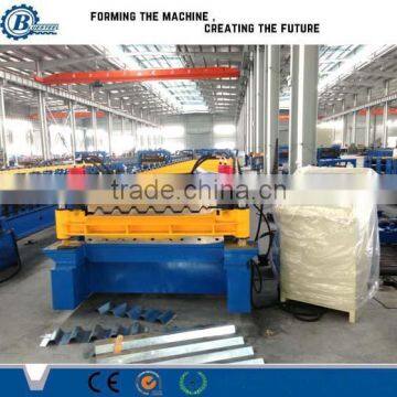 Aluminium And Stainless Double Layer Roof Panel Roll Forming Machine, Two Profile Roof Forming Machine