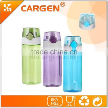 Bicycle 450ml flip lid plastic kids water bottle