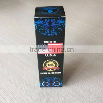 Custom Made e Liquid Glass Bottle 60ml Packaging Gift Boxes