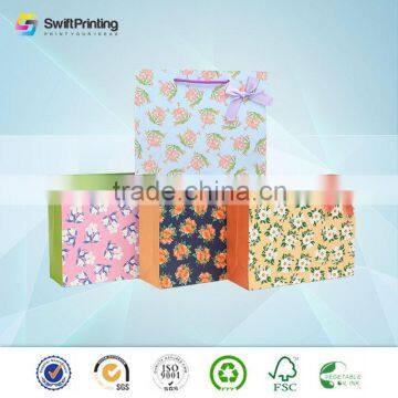 Top level top sell decorate brown paper bag