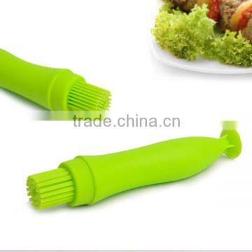 Nice Design Heat Resistant Kitchen Silicone BBQ Oil Brush With Sucker Of Baking Tools