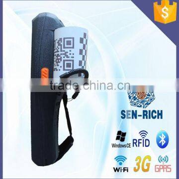 Professional Production !Handheld WinCE PDA Barcode Scanner with Receipt Printer,Wifi,Bluetooth,RFID