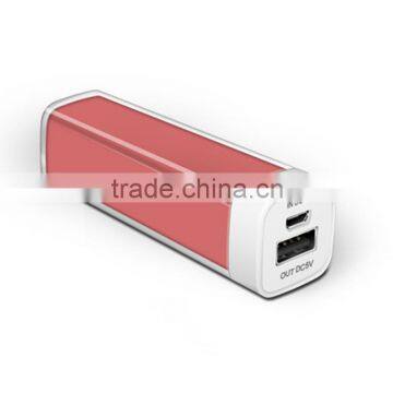 wireless 2600mah lipstick power bank