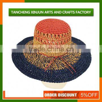 Best Quality Girl Beach Straw Floppy Hat photo-3