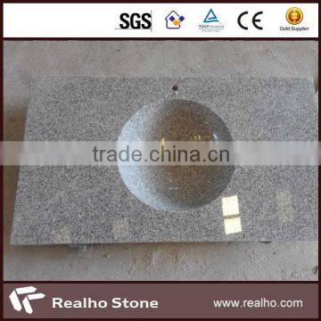 G603 granite countertop with basin