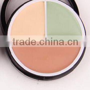 Music Flower Whitening Hydrating Concealer Cosmetic Waterproof Long Lasting 3color in 1 Concealer Palette photo-5