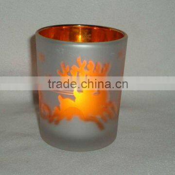 Customized Tealight Glass Candle Holder