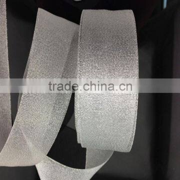 Wholesale Various Size Decorative Christmas Metallic Colored Ribbon for Packaging 25yards/roll photo-2
